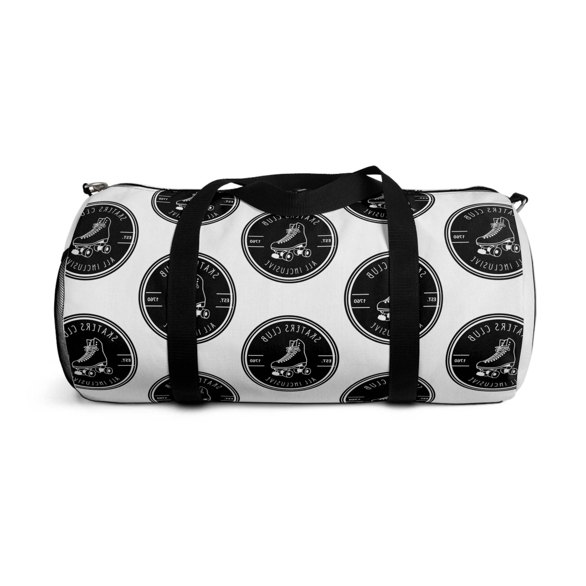 Bags - White Skaters Club Duffel Bag - Skate of Matter LLC