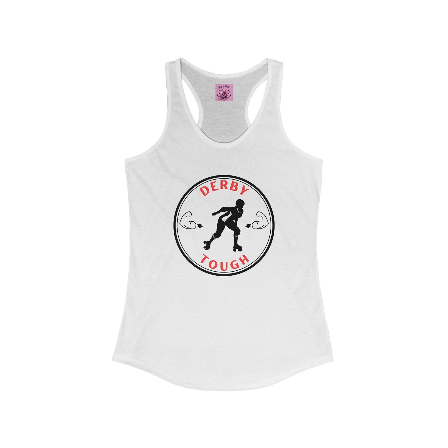 Tank Top - Womens Derby Tough Racerback Tank - Skate of Matter LLC