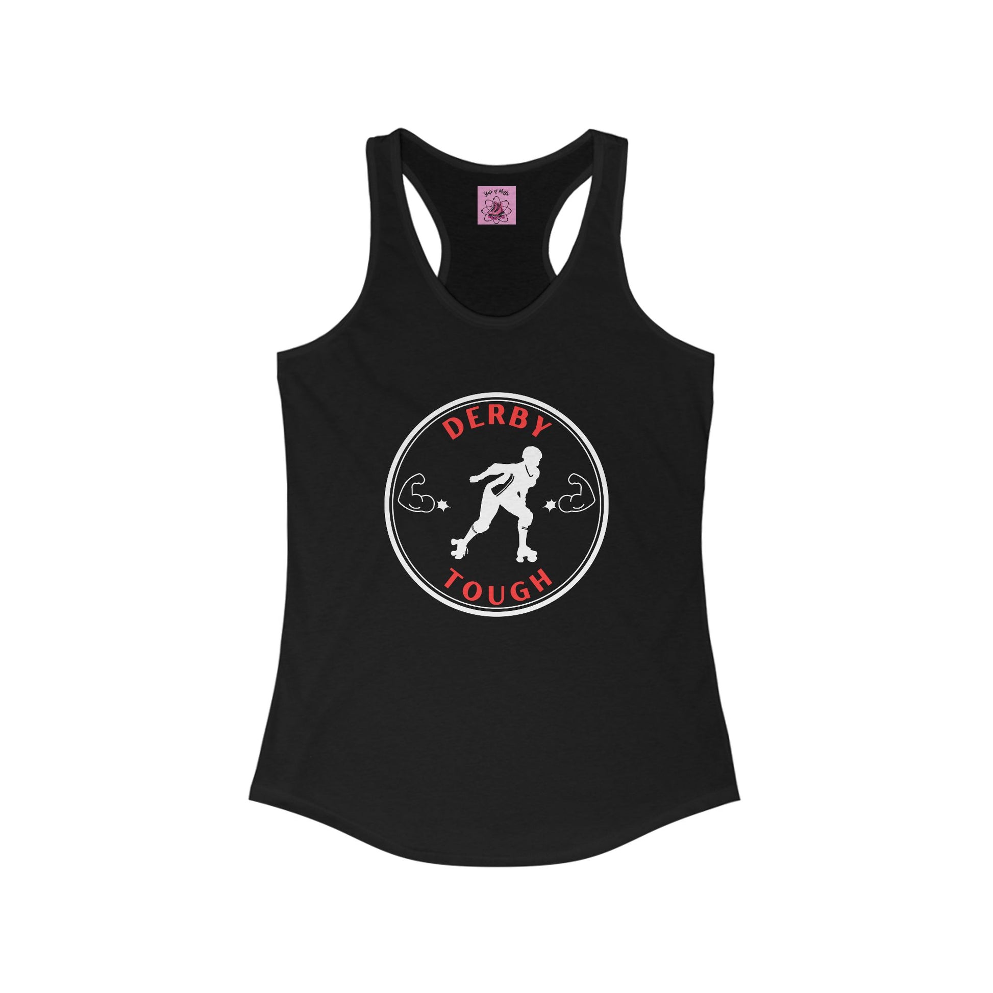 Tank Top - Womens Derby Tough Racerback Tank - Skate of Matter LLC