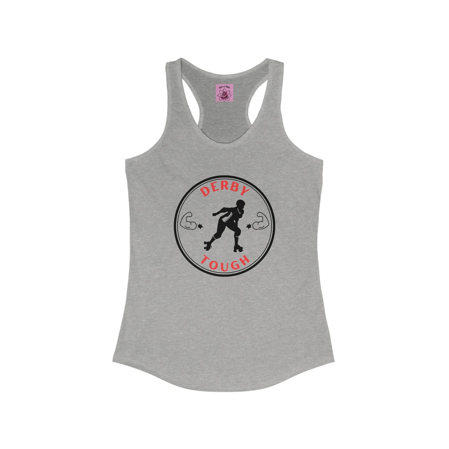 Tank Top - Womens Derby Tough Racerback Tank - Skate of Matter LLC