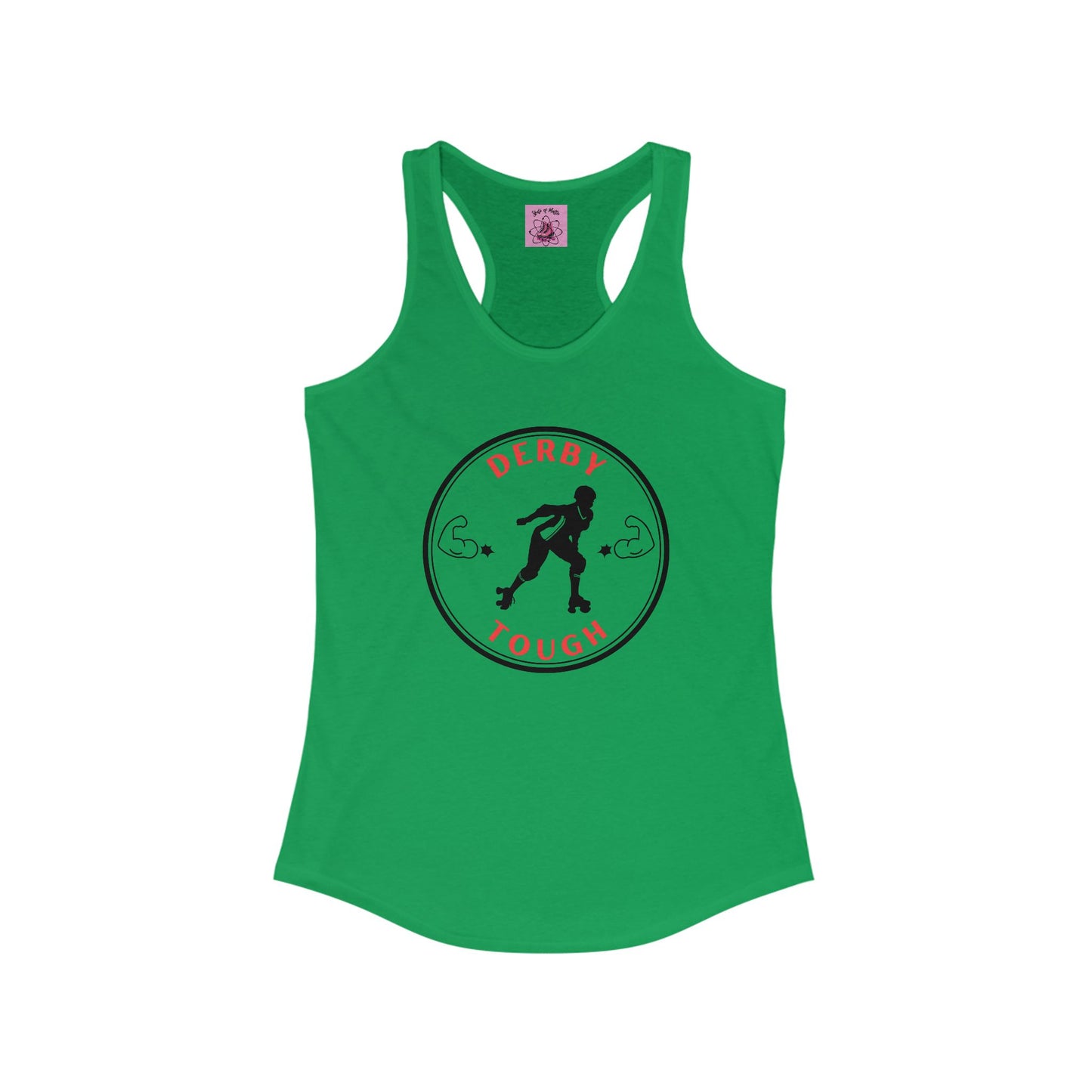 Tank Top - Womens Derby Tough Racerback Tank - Skate of Matter LLC