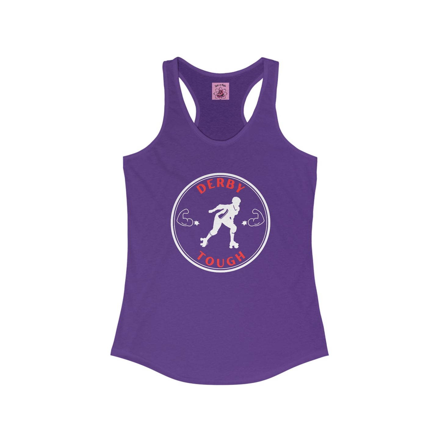 Tank Top - Womens Derby Tough Racerback Tank - Skate of Matter LLC