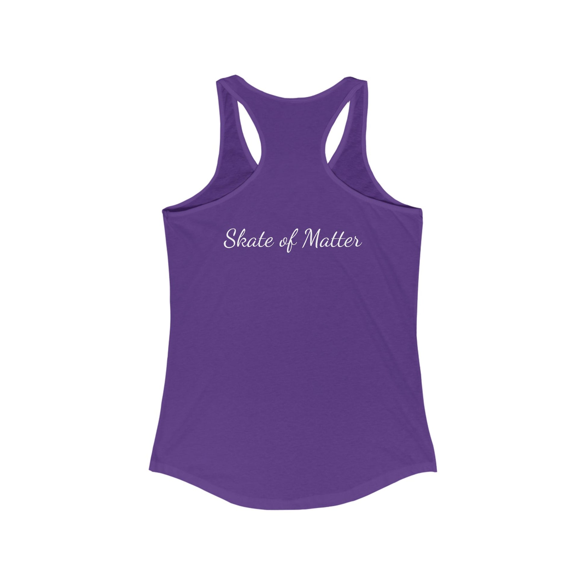 Tank Top - Womens Retro Skater Racerback Tank - Skate of Matter LLC