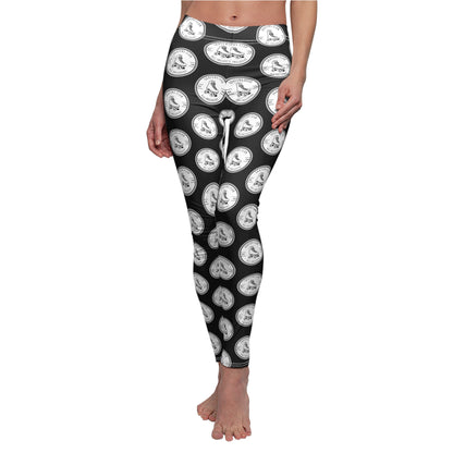 Trousers - Womens Skaters Club Leggings - Skate of Matter LLC