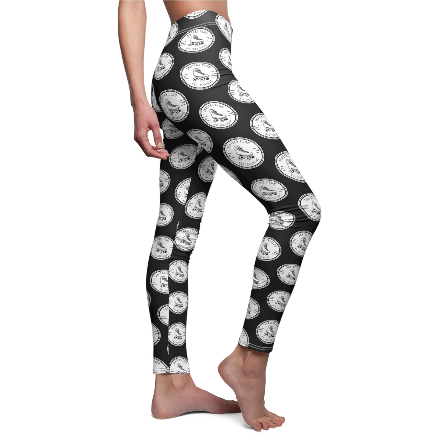 Trousers - Womens Skaters Club Leggings - Skate of Matter LLC