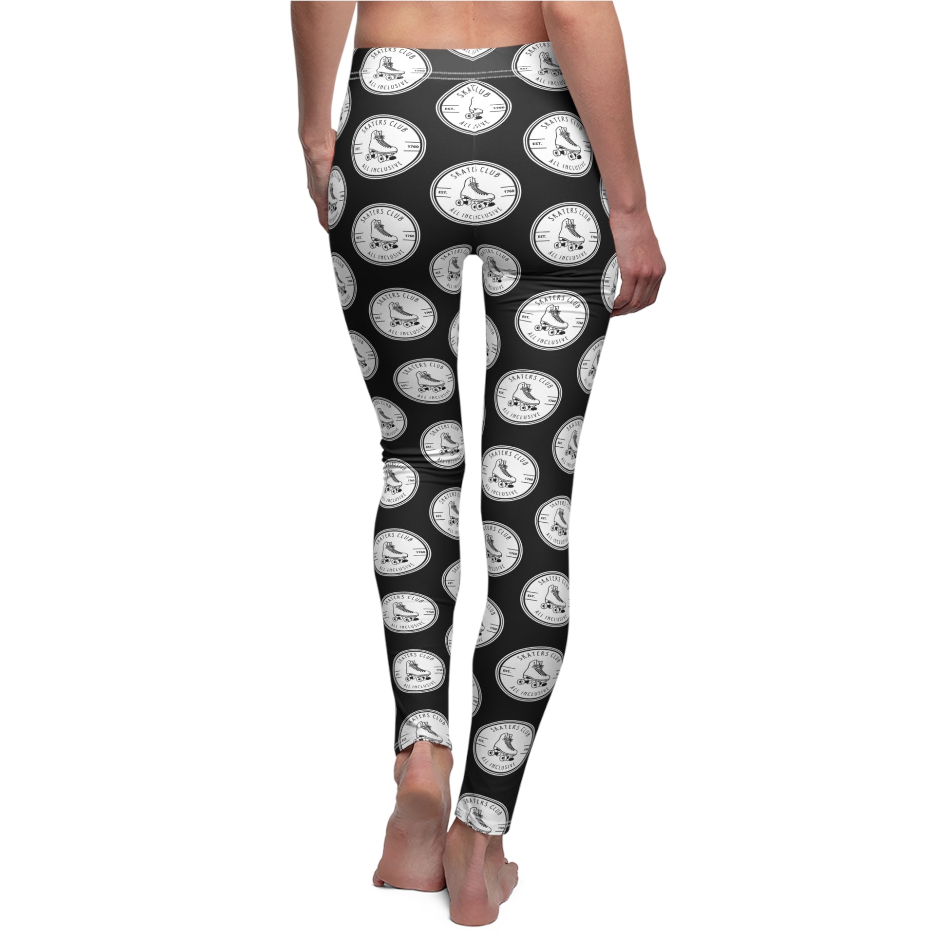 Trousers - Womens Skaters Club Leggings - Skate of Matter LLC