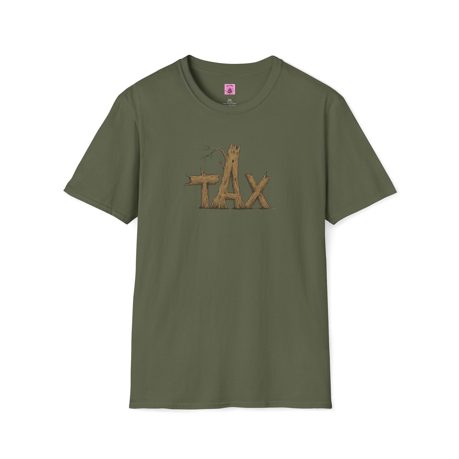 T-Shirt - Wood Tax Unisex T-Shirt - Skate of Matter LLC