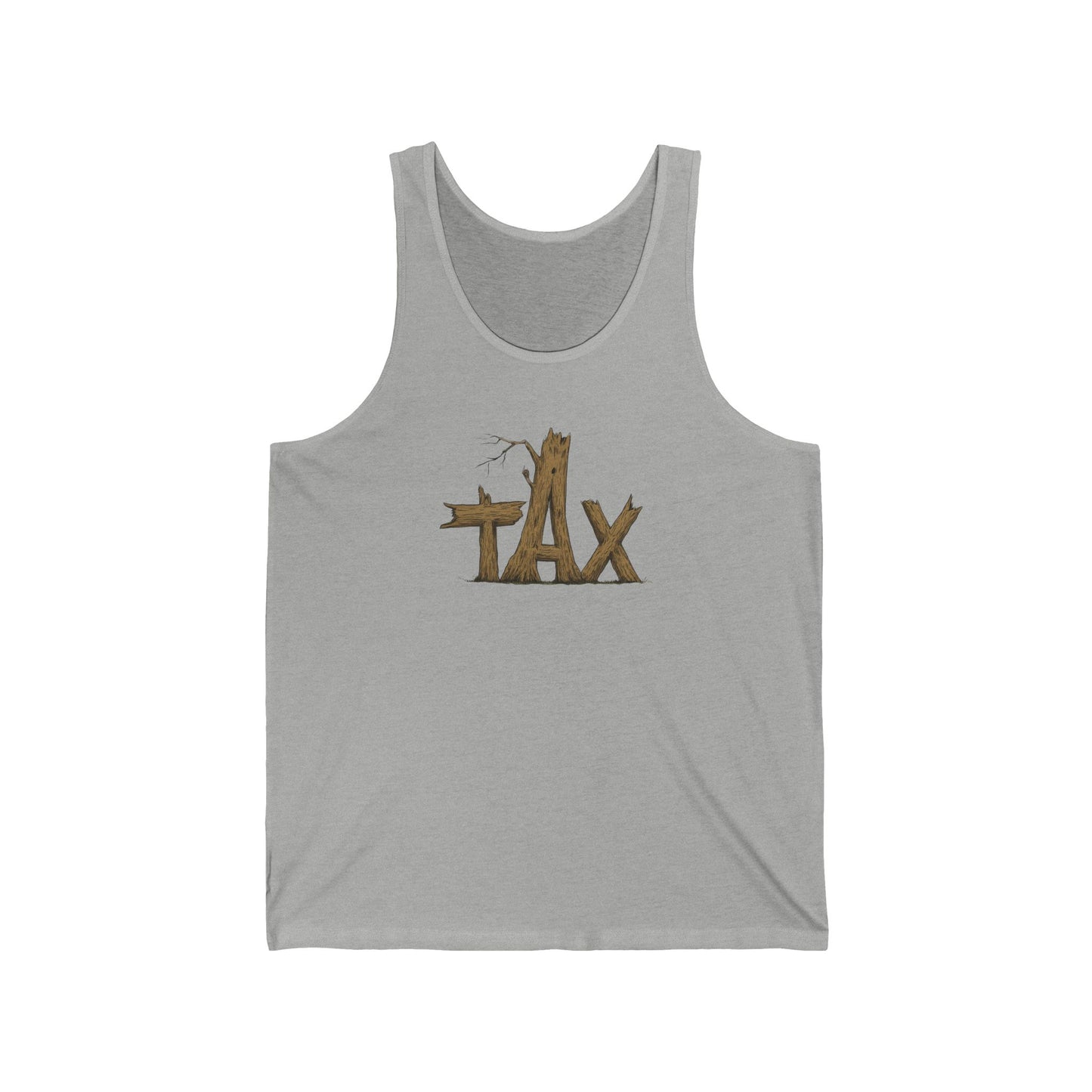 Tank Top - Wood Tax Unisex Tank - Skate of Matter LLC