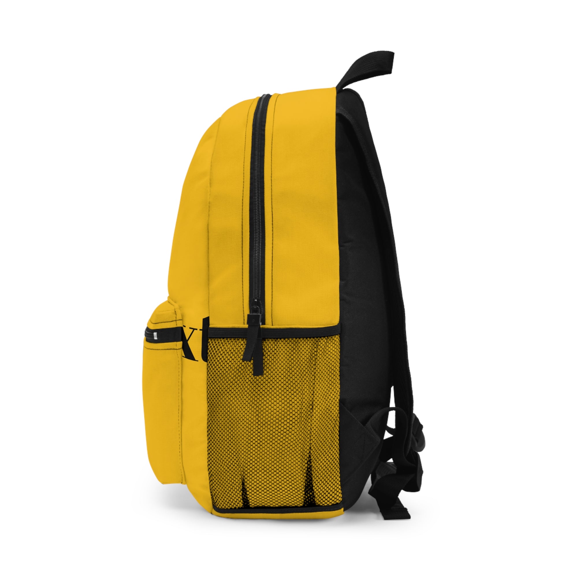 Backpack - Yellow Skater University Backpack - Skate of Matter LLC